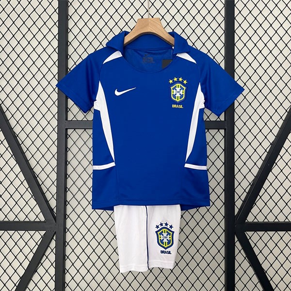 Camiseta Brasil 2ª Niño Retro 2002